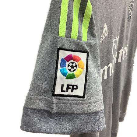 レアル・マドリード サッカーユニフォーム メンズ SIZE O グレーx