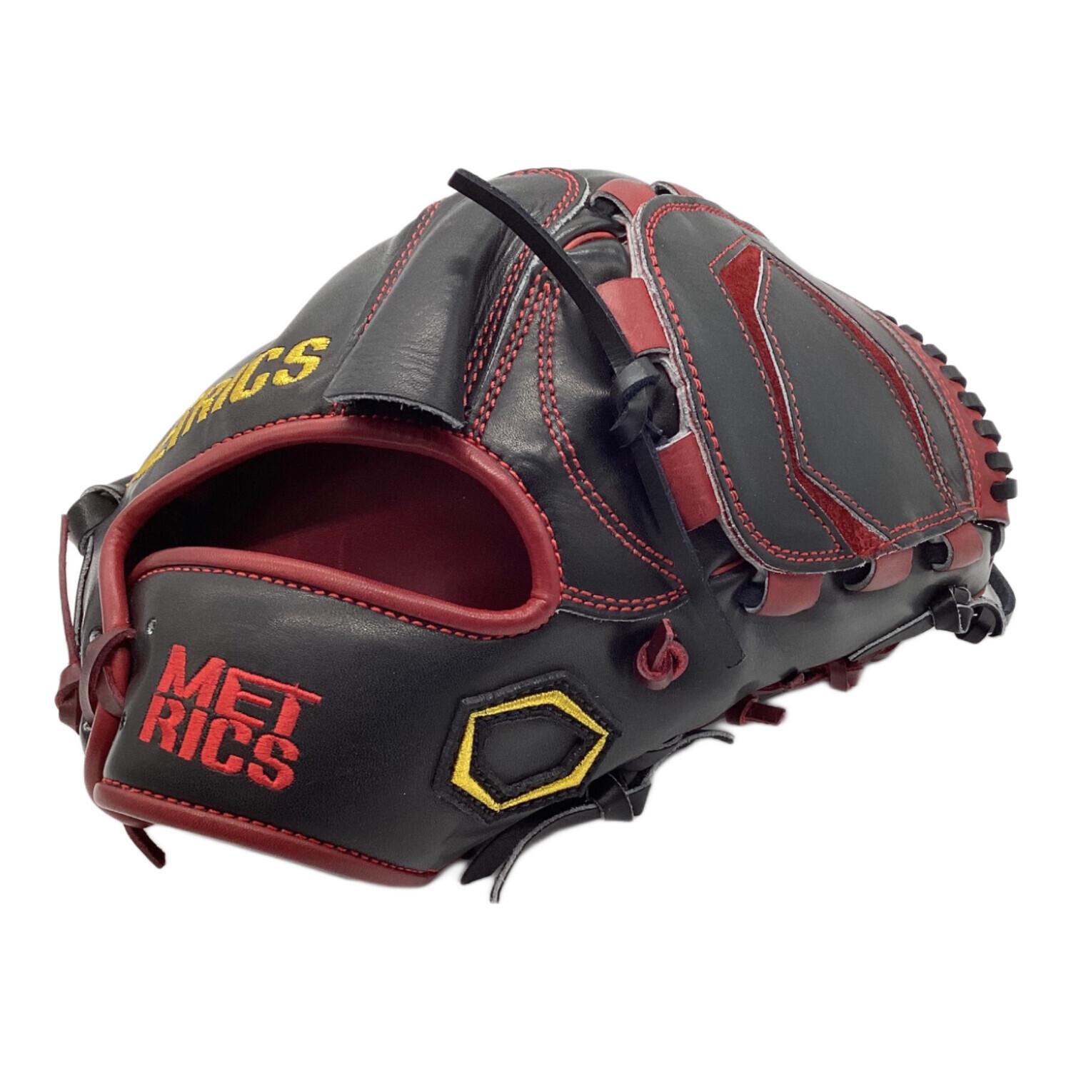 METRICS (メトリクス) 硬式グローブ 約29cm ブラックxワイン Beisbol