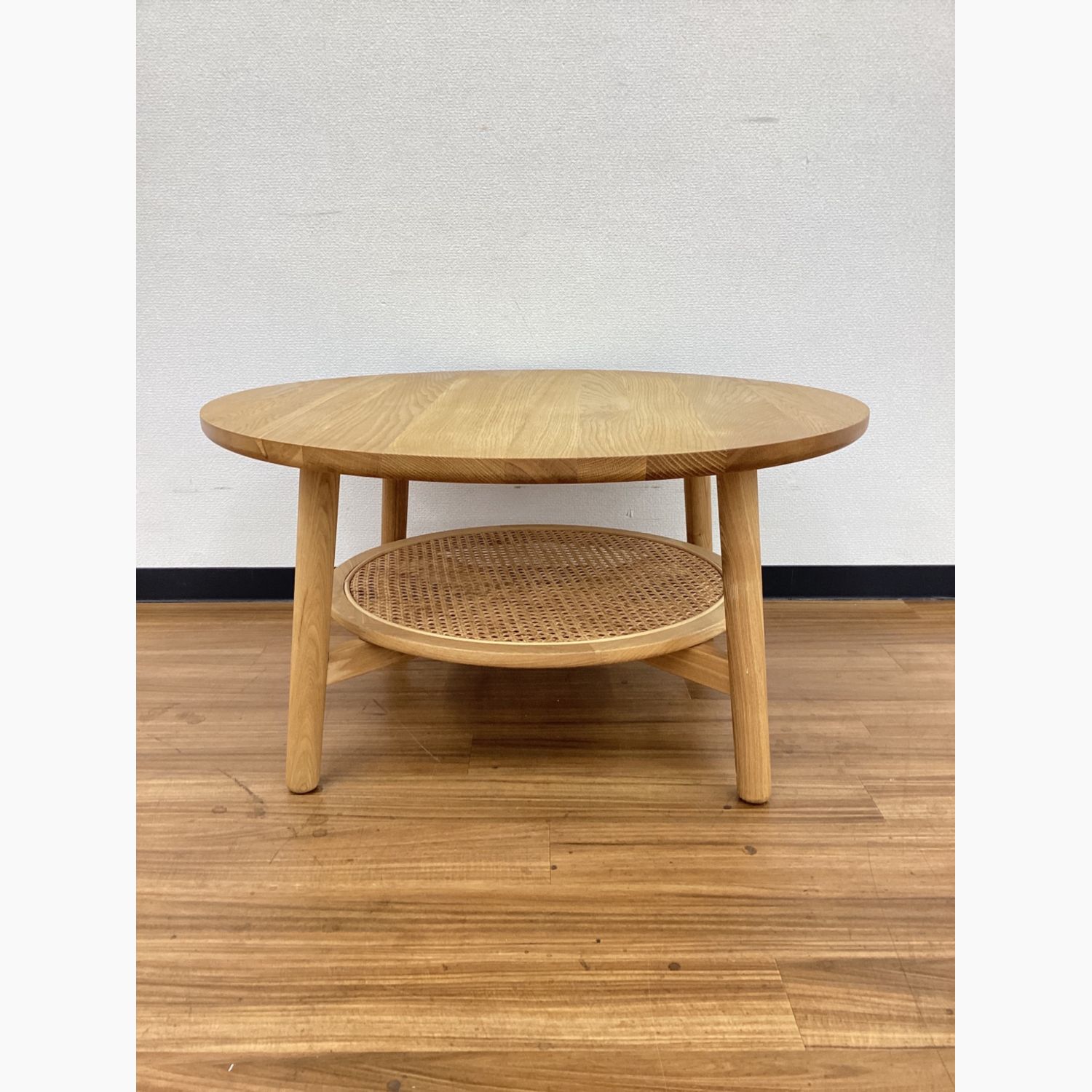 UNICO (ウニコ) ローテーブル ナチュラル ラウンドタイプ オーク材