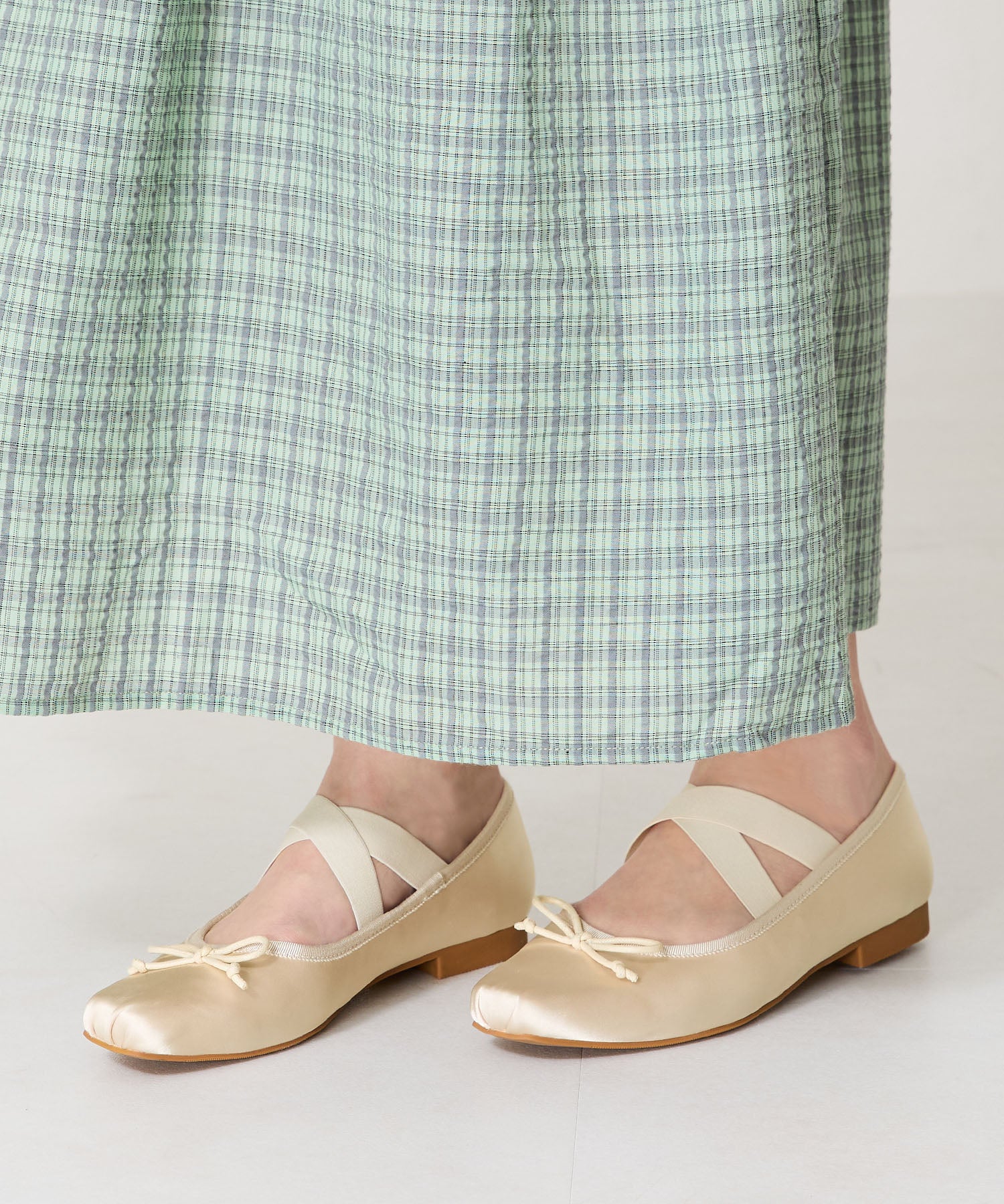 ゴムベルトサテンバレエシューズ/51113 – ORIENTALTRAFFIC