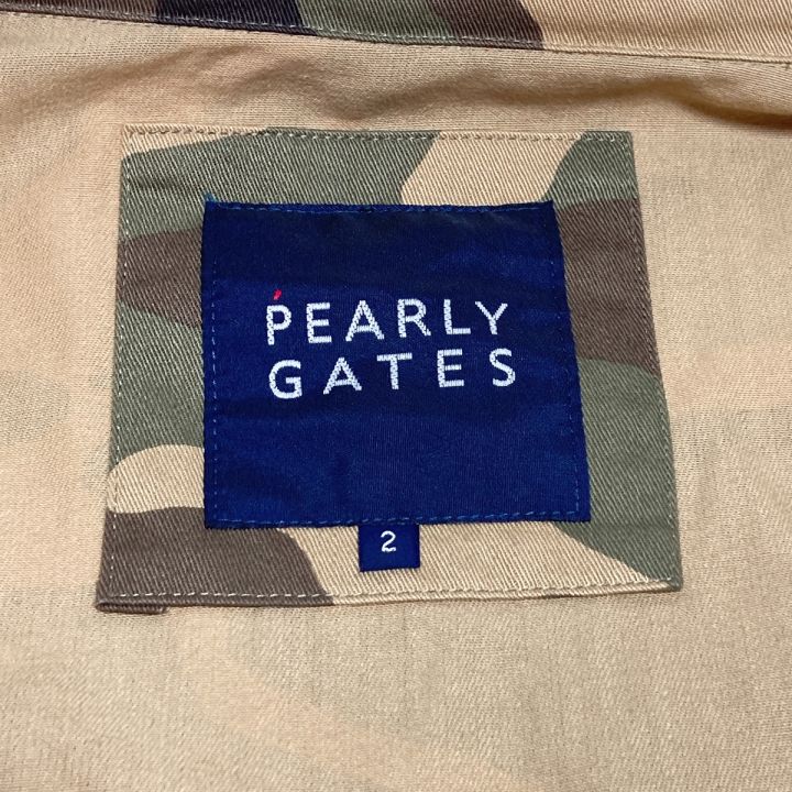 PEARLY GATES パーリーゲイツ 迷彩 カモ柄 ジャケット サイズ2