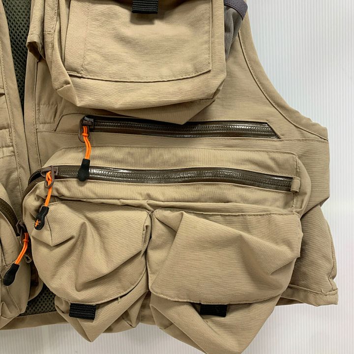 Foxfire フォックスファイヤー フィッシングベスト Mサイズ カーキ x