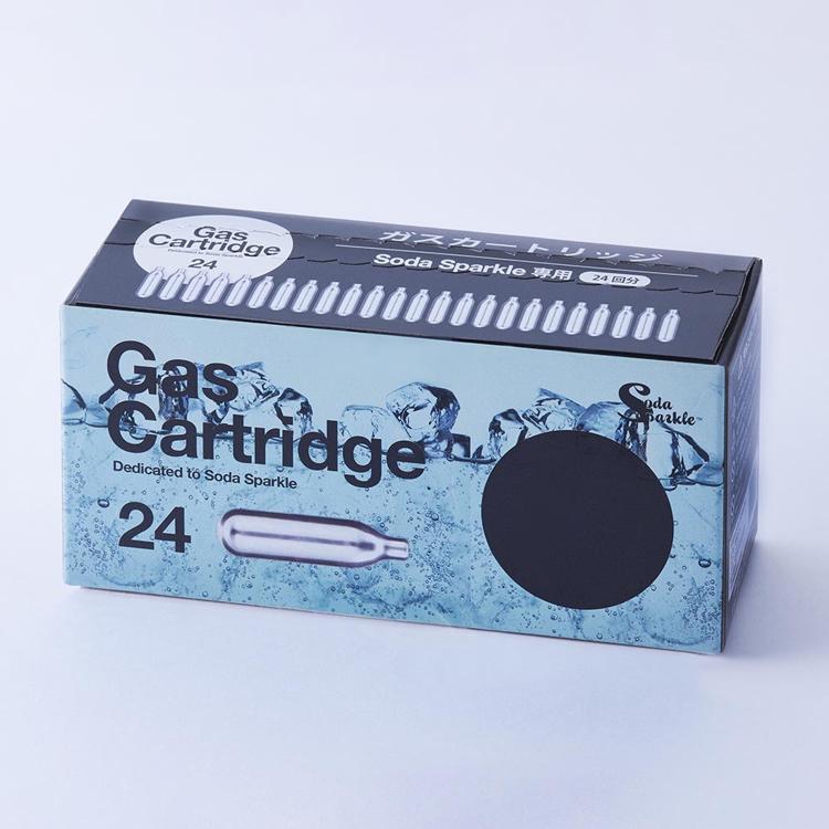ソーダスパークル 専用ガスカートリッジ ssk003-24(24本入) 通販 炭酸