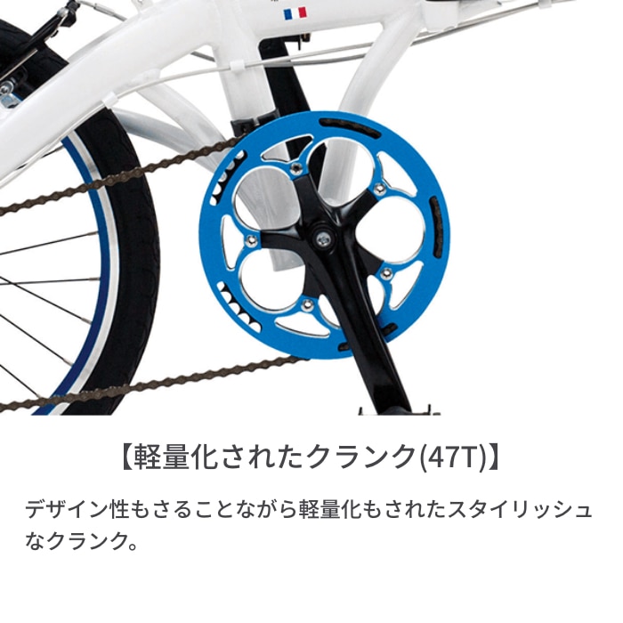 折りたたみ自転車 RENAULT(ルノー) RENAULT LIGHT10 Snow White 20