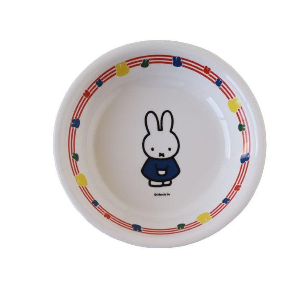 関東プラスチック工業 ミッフィー深皿 ホワイト(ホワイト): サン