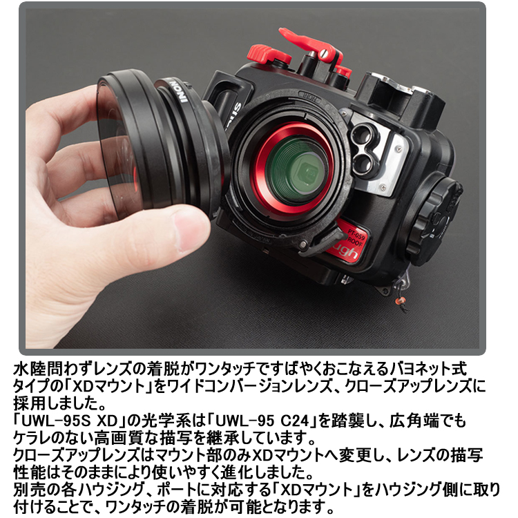 mic21ダイビングショップ[ INON ] ワイドコンバージョンレンズ UWL-95S