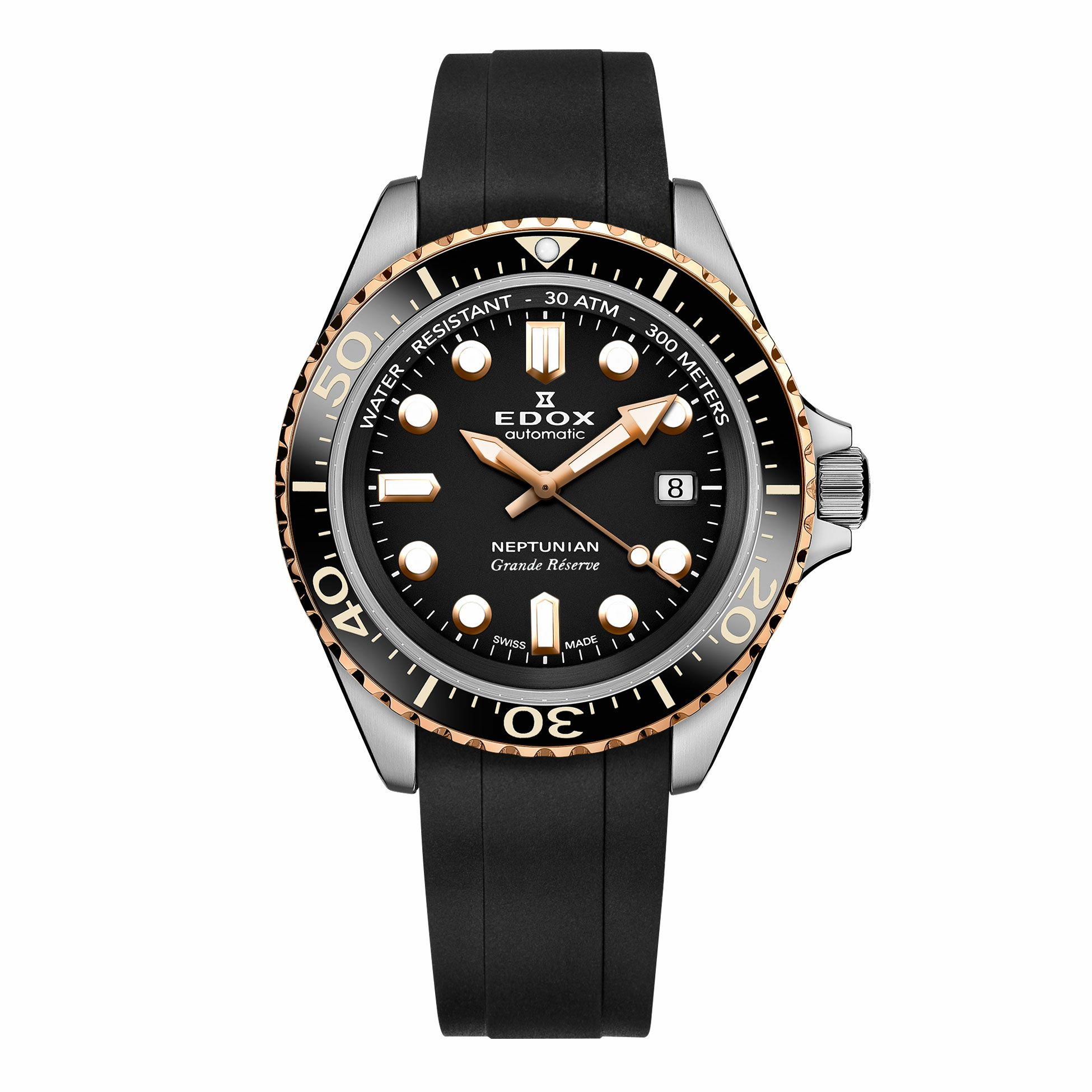 ネプチュニアン グランデ リザーブ デイト オートマティック | EDOX