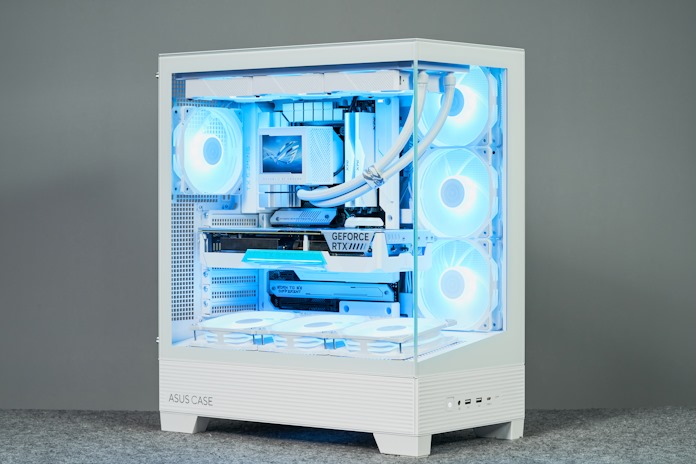 The ASUS A31 and A31 PLUS PC cases deliver a panoramic view for a