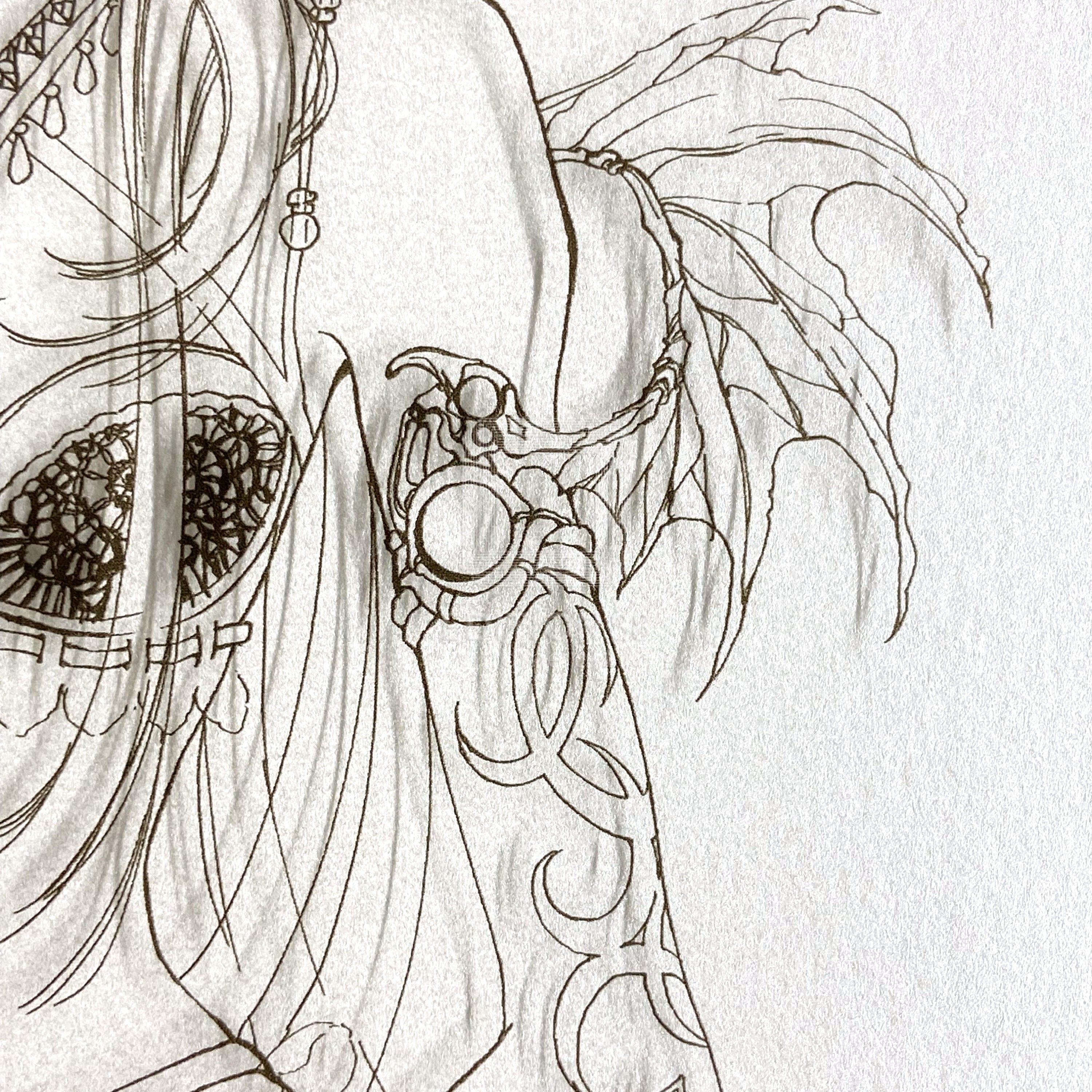 88グラフ アクリル「彩」/いのまたむつみ（複製サイン入り）