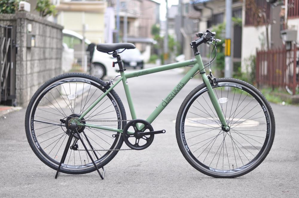 一般スポーツ自転車】アウターリミッツ6S マットカーキ 450サイズ | S