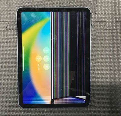 iPad 第10世代 A2757の修理 画面割れによる表示不良 | 液晶修理センター