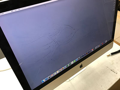 iMac 27インチ 5Kの液晶交換 画面のひび割れの修理・買取 | 液晶修理