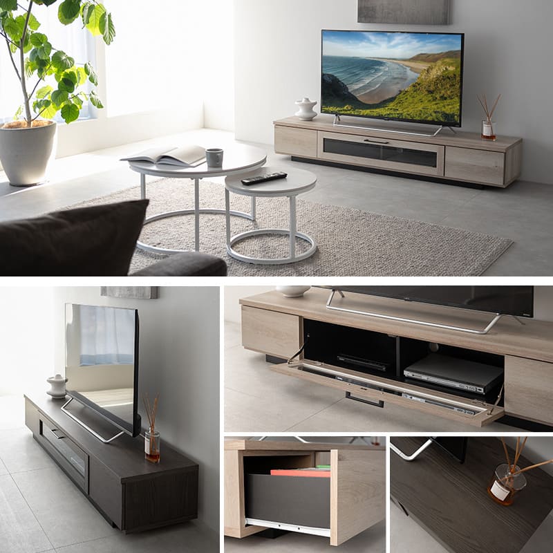 テレビボード テレビ台 幅180 完成品 日本製 ローボード RAMANET