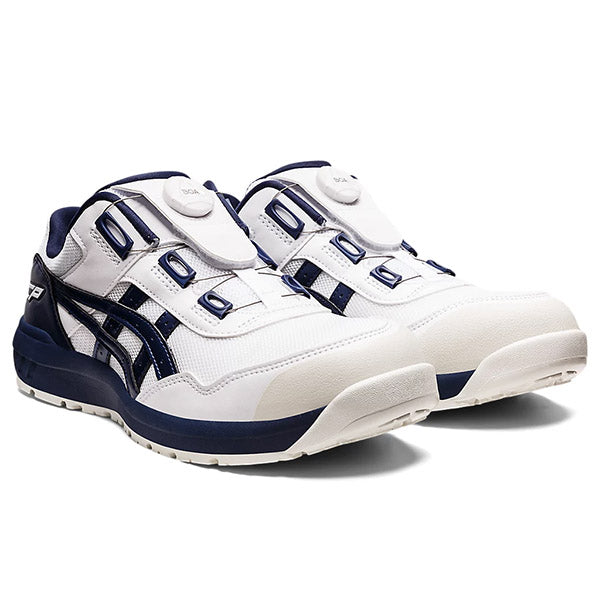 アシックス 安全靴 ウィンジョブ CP209 BOA ホワイト／ピーコート