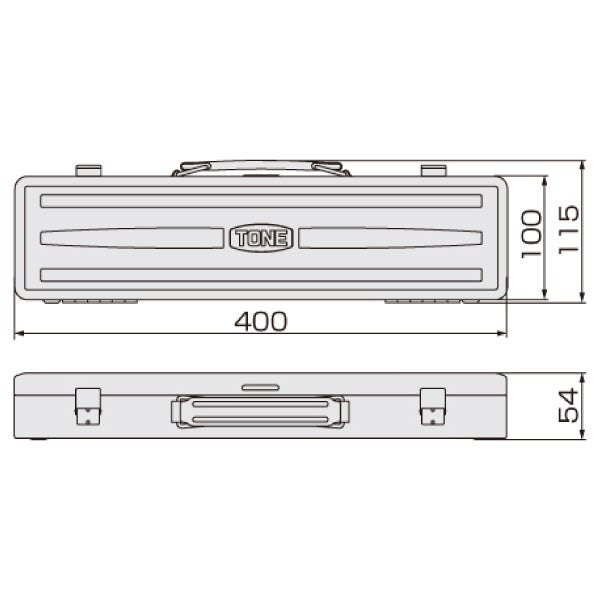 TONE ソケットレンチセット 17点 750m【エヒメマシン】
