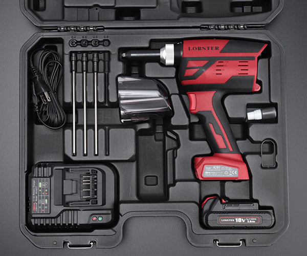 ロブテックス R2B1 コードレスリベッター エビ LOBSTER ロブスター