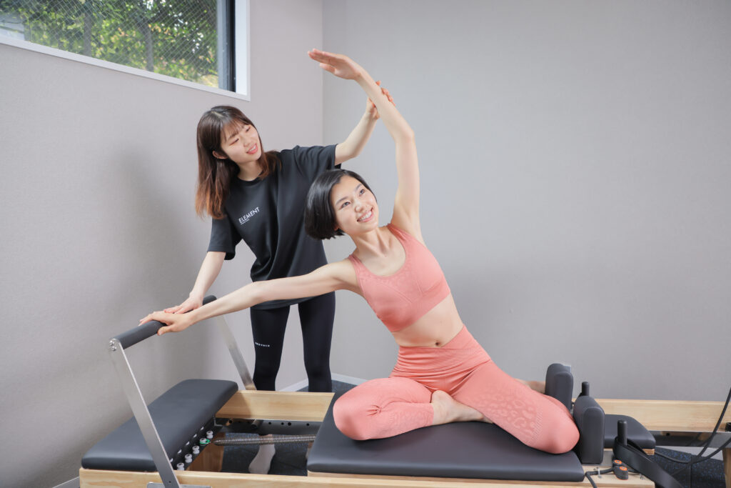武蔵小山のマンツーマンマシンピラティスジムELEMENT