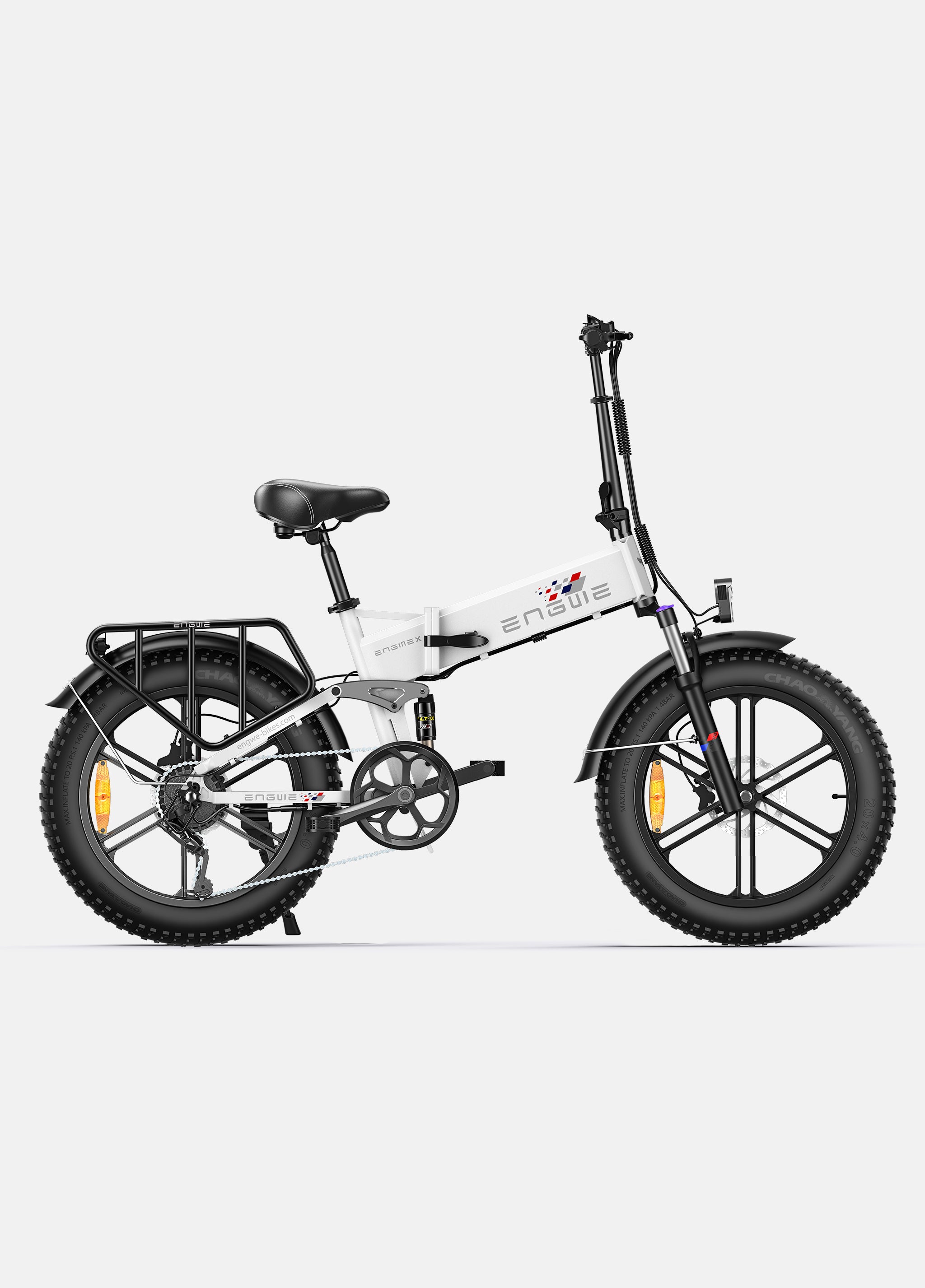 ENGWE ENGINE X 120KM Dual Suspension Foldable Fat Ebike – ENGWE