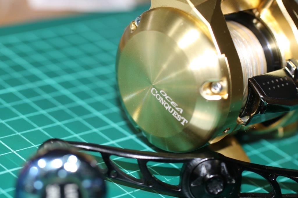 オーバーホール依頼 18オシアコンクエストCT 200PG 社外ハンドル