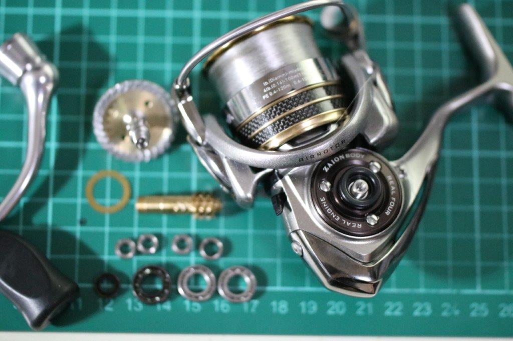 オーバーホール依頼 12ルビアス 2004 | リールカスタム・ラボ