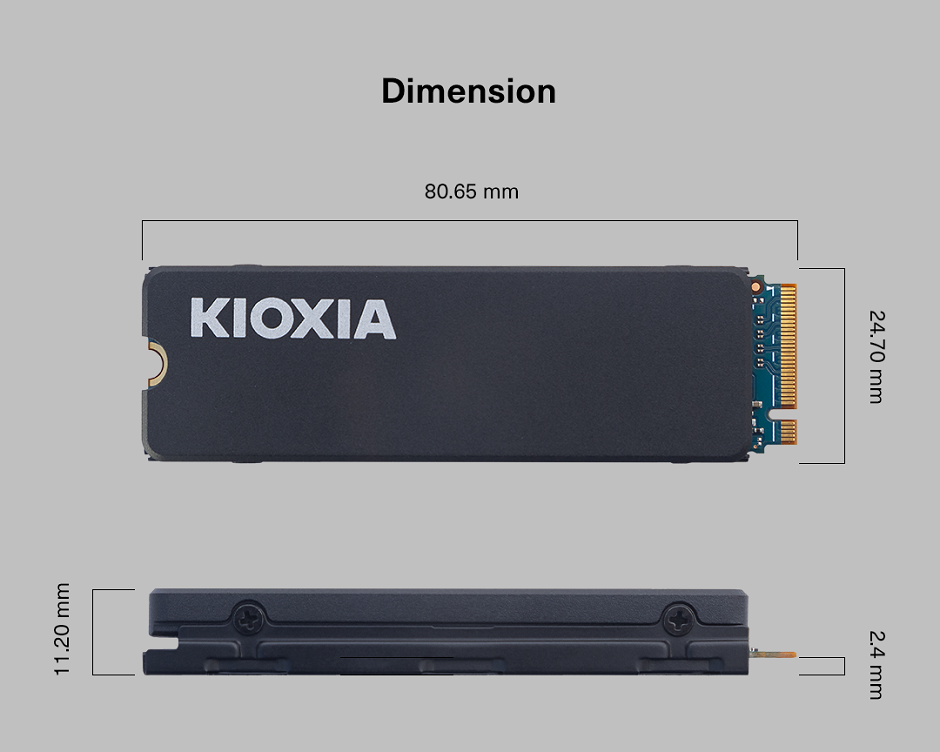 EXCERIA with Heatsink - NVMe™ SSD | KIOXIA - Europe (English)
