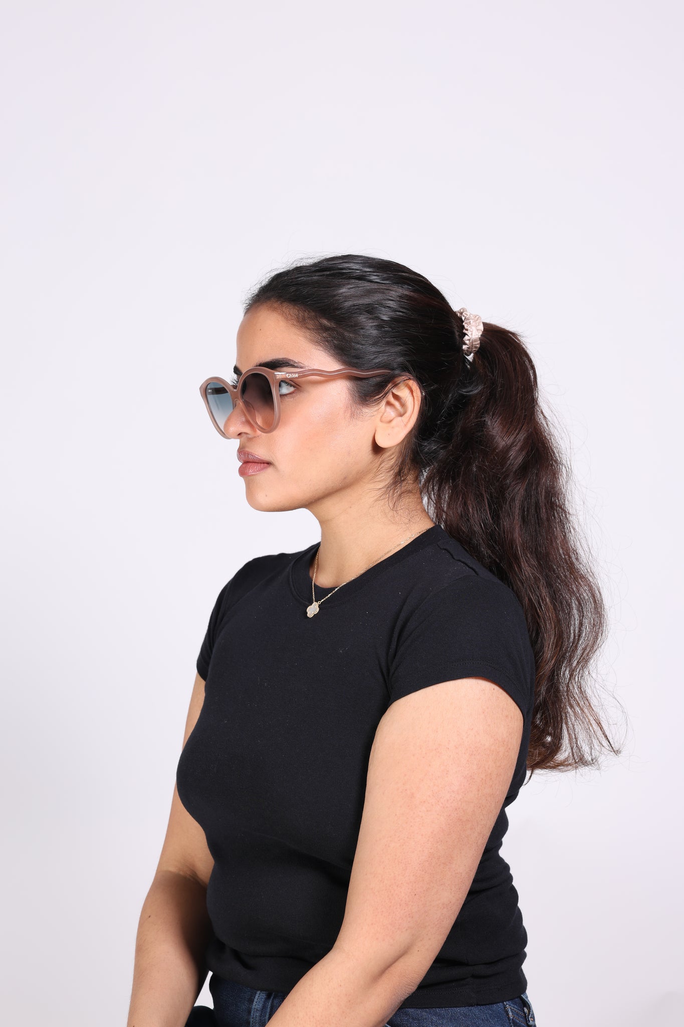 Chloé - Zelie - Ethical Soft Cat Eye Sunglasses - CH0087S 003