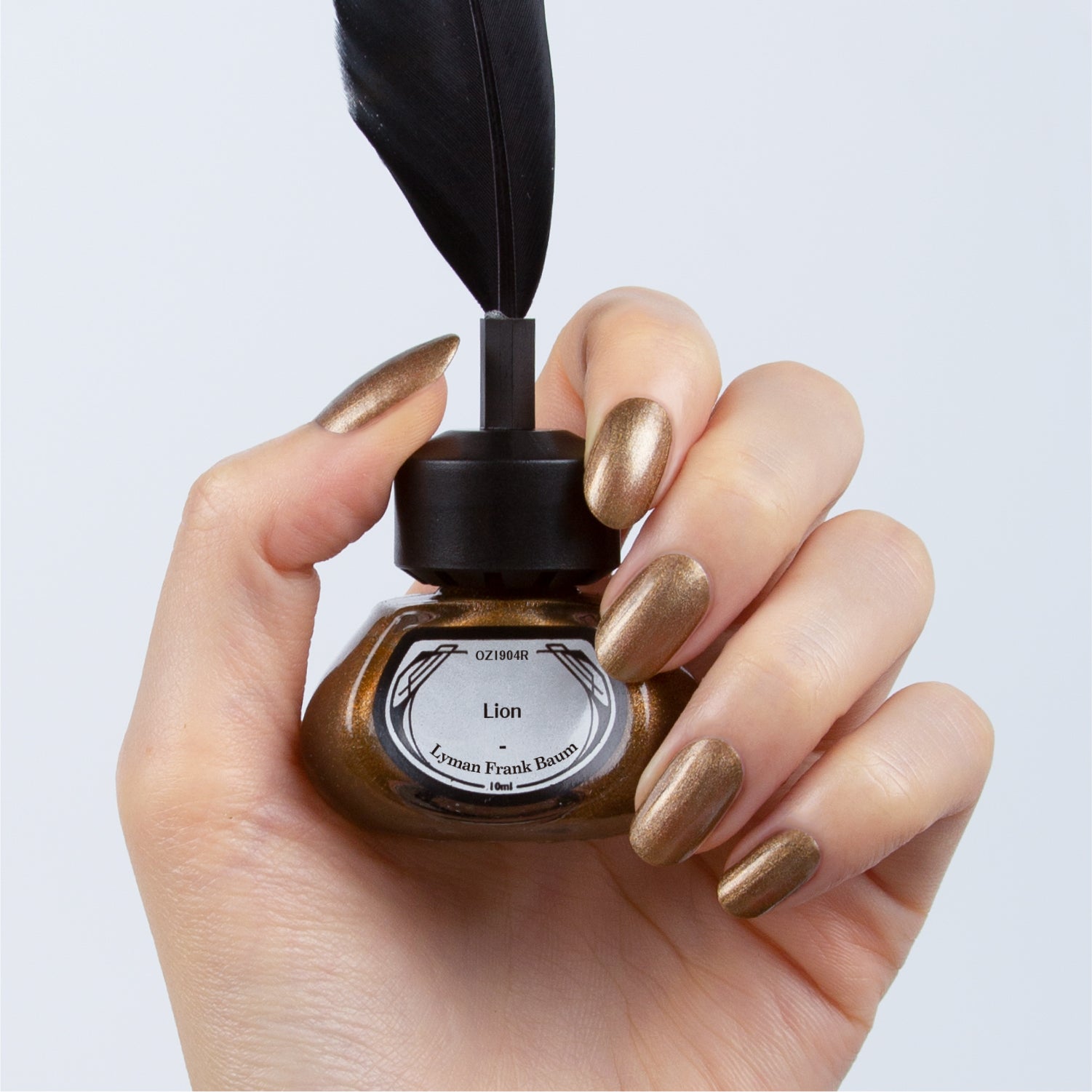 OZ1904R ライオン（マグネットネイル） – et seq.（エセク）羽根ペン