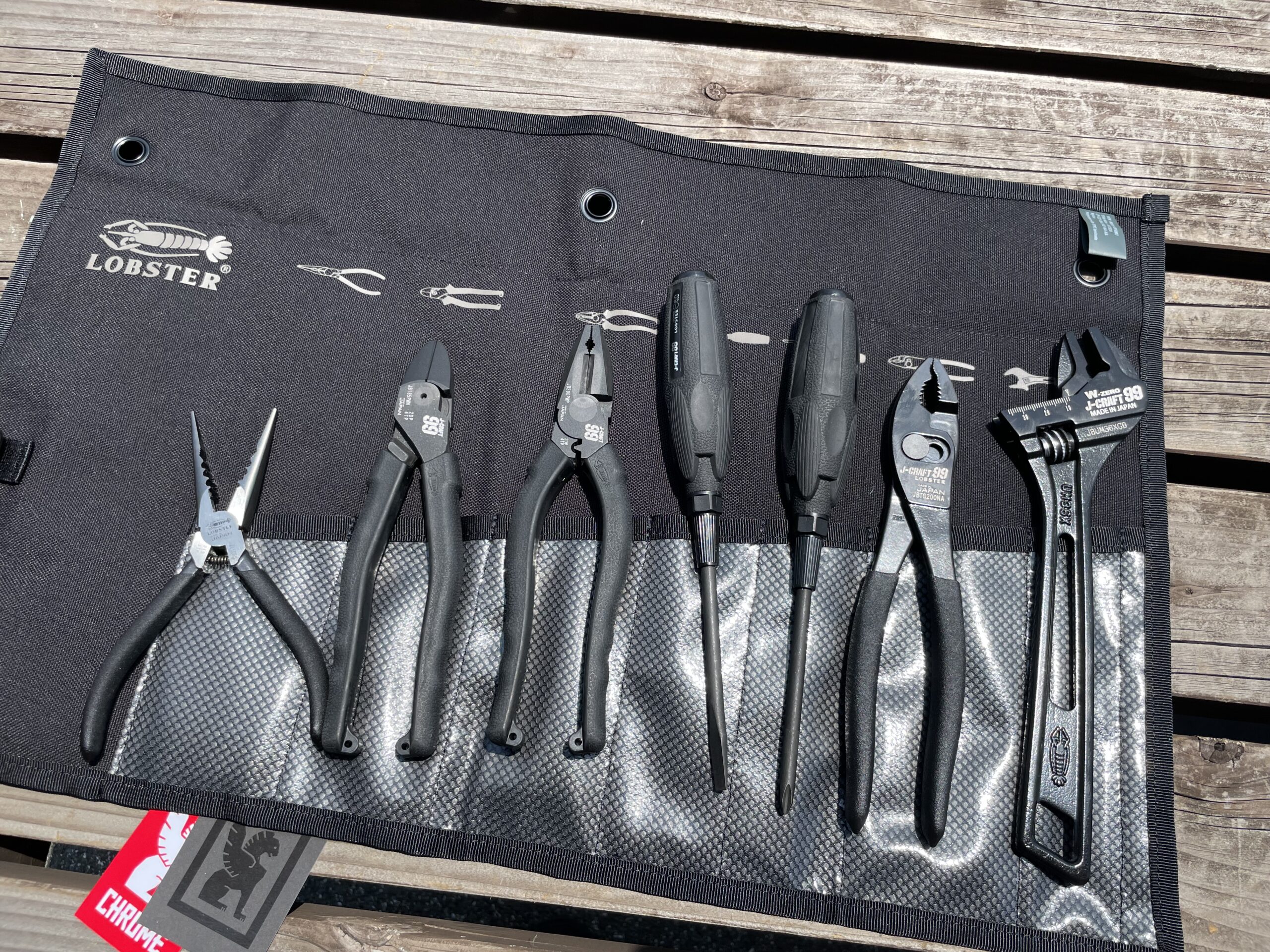 CHROMEとコラボのJ-CRAFT99の工具セット - ☆工具屋てっちゃんの工具