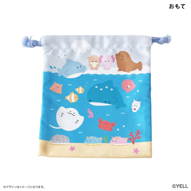 つぶらな瞳の仲間達 巾着セット つぶらな瞳の水族館 – FAN+Life