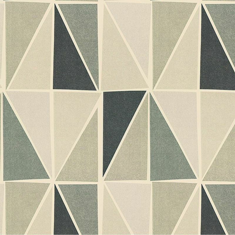 北欧ヴィンテージ風幾何柄カーテン ジムレ（D-1198）生地サンプル