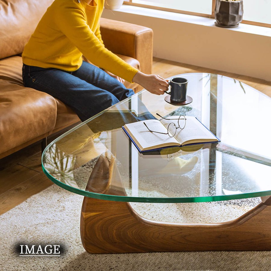 開梱設置付き】センターテーブル イサム ノグチ コーヒーテーブル 丸型