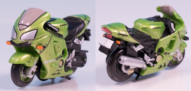 レビュー チョロQ チョロバイ KAWASAKI ニンジャZX-12Rなど : ふぃぎゅる！
