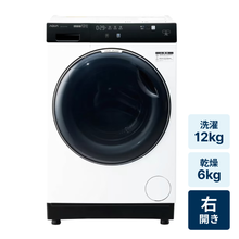レンタル] アクア 【左開き】ドラム式洗濯乾燥機 洗濯12kg/乾燥6kg AQW
