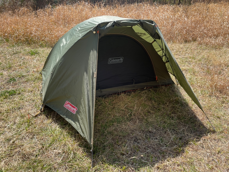 コールマンのツーリングドームSTをどうしても使ってみたくて購入した