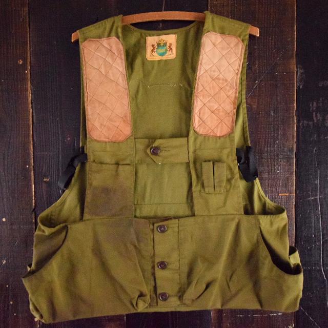 60's〜70's Ideal パッチ付きシューティングベスト 70年代 アイ