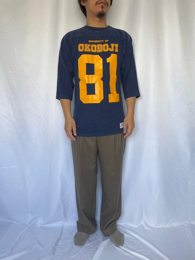 70年代 チャンピオン アメリカ製 スポーツ 紺 ｜ヴィテージ古着屋Feeet