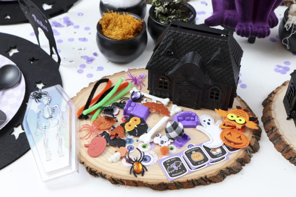 Haunted Dollhouse Halloween Craft Party for Kids - Fern and Maple