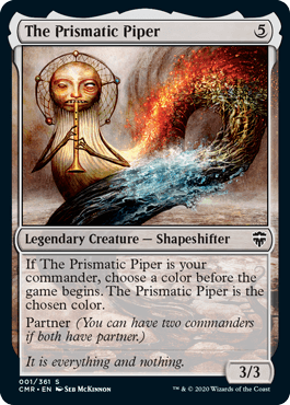 001)《虹色の笛吹き/The Prismatic Piper》[CMR] 無C | 日本最大級 MTG