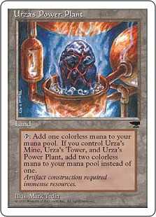 買取：(371)□ボーダーレス□《ウルザの魔力炉/Urza's Power Plant