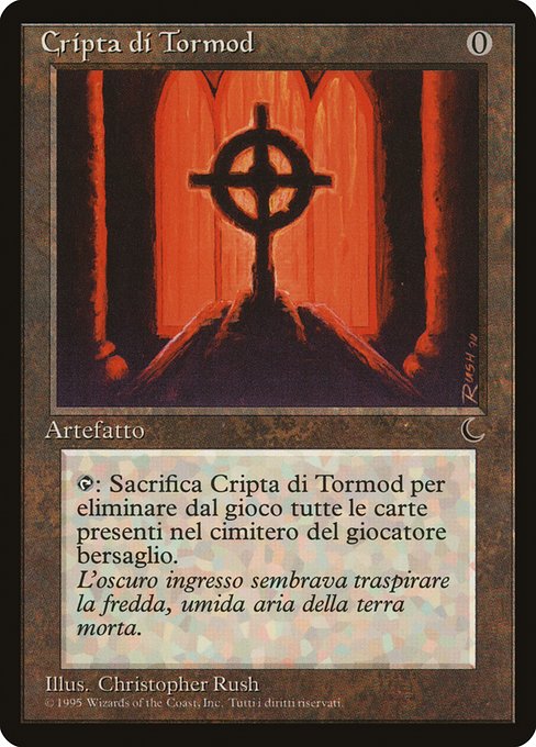 買取：【Foil】□旧枠□《トーモッドの墓所/Tormod's Crypt》[TSB] 茶R