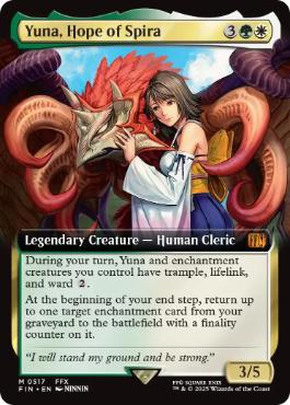 250)《スピラの希望、ユウナ/Yuna, Hope of Spira》[FIN] 金R | 日本