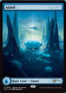 Foil】(032)□フルアート□《島/Island》[SLP] 土地 | 日本最大級 MTG