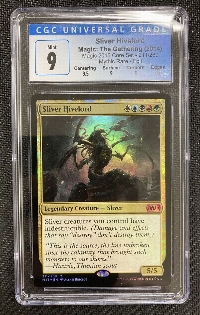 Foil】《巣主スリヴァー/Sliver Hivelord》[M15] 金R | 日本最大級 MTG