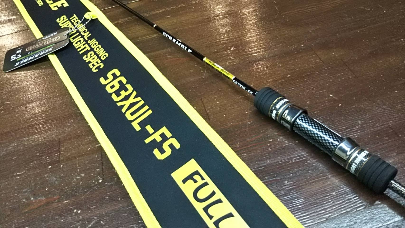 XESTA スクランブルスーパーライトジギングS63XUL-FS ﾌﾙｿﾘｯﾄﾞﾏｼﾞｯｸ