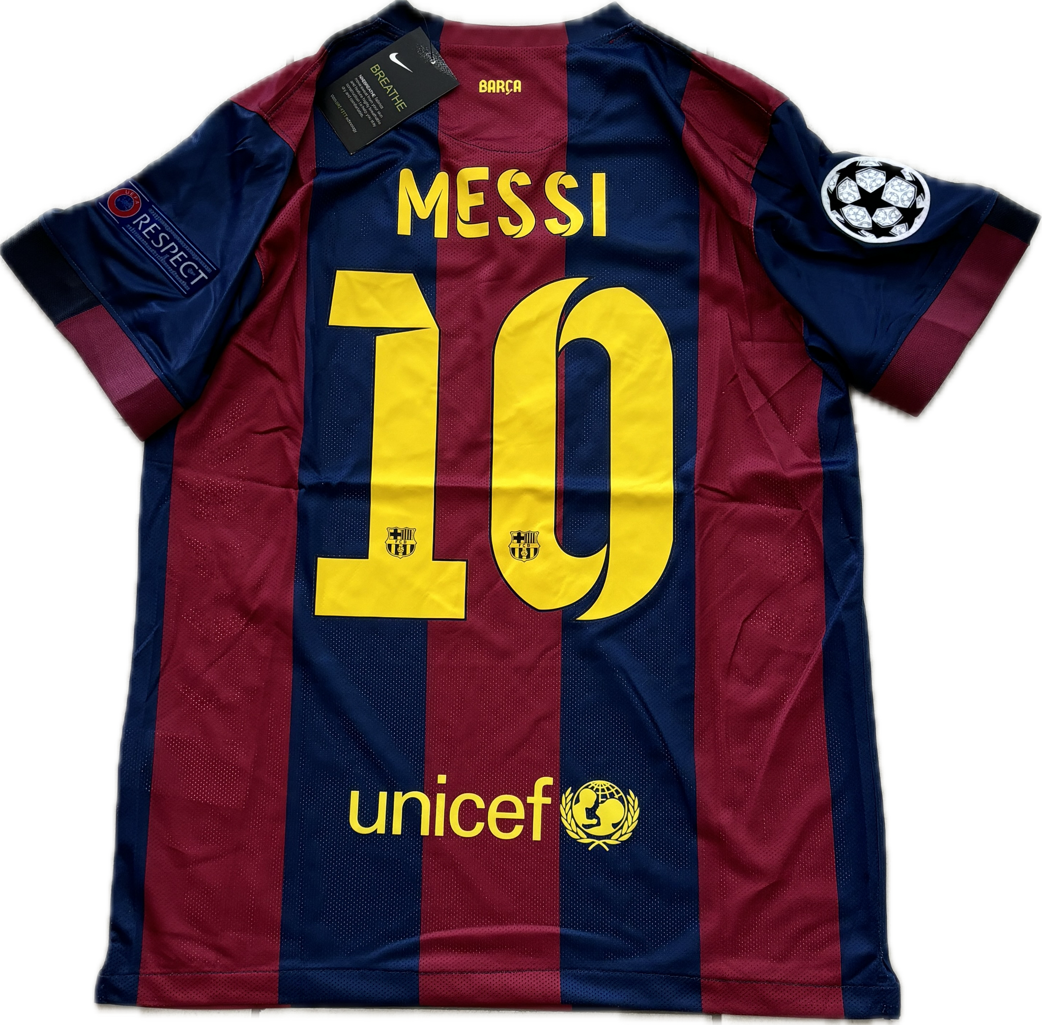 Messi 10 FC Barcelona Nike 2015 Final Berlin Champions League