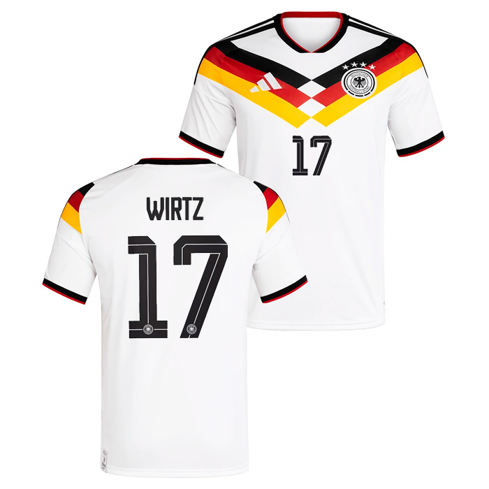ドイツ代表 2026 ホーム 半袖 ユニフォーム No.17 ヴィルツ【adidas