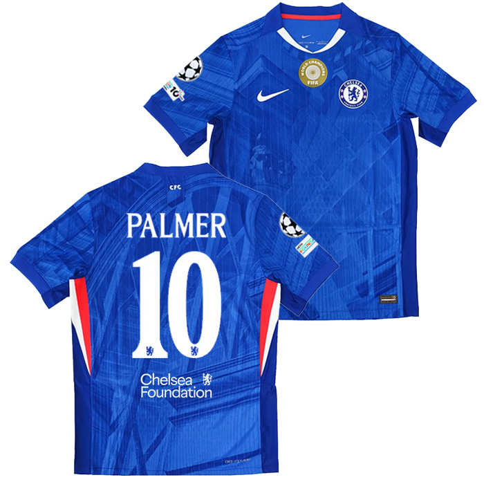 チェルシー 25-26 ホーム Dri-FIT ADV 半袖 ユニフォーム(胸スポンサー