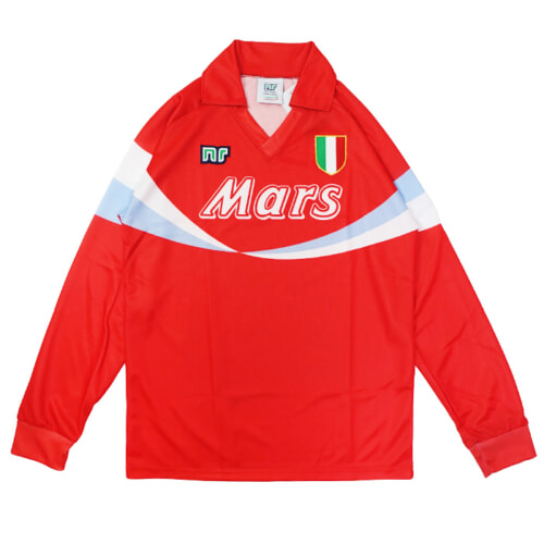 SSCナポリ 87-88 ホーム レトロ ユニフォーム No.10 (マラドーナ