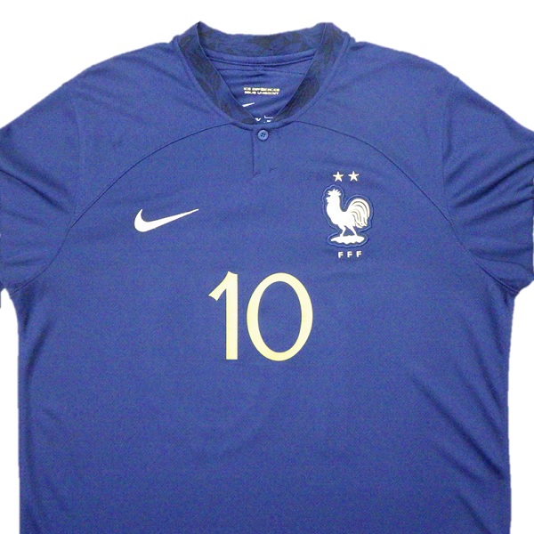 フランス代表 2022 公式ユニフォーム ホーム 半袖 オフィシャル