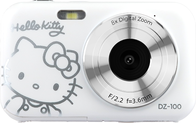 YASHICA x Hello Kitty Digital Camera DZ-100 (White)